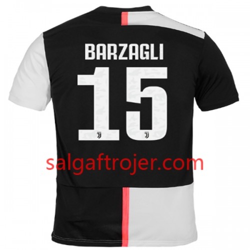 Juventus Fodboldtrøjer BARZAGLI 15 Hjemmebanesæt 2019/20 Kort ærmer Juventus Fodboldtrøjer BARZAGLI 15 Hjemmebanesæt 2019/20 Kort ærmer